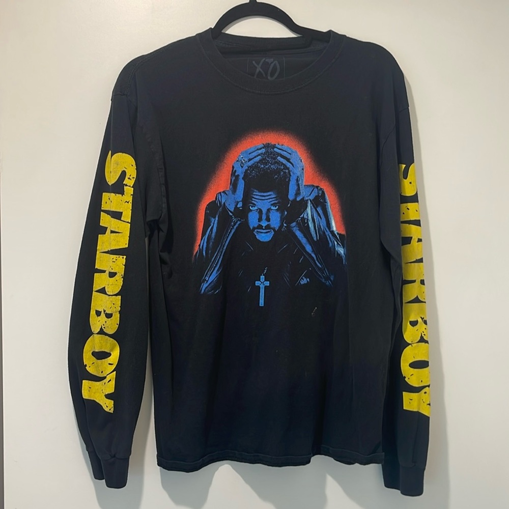the weeknd long sleeve tee